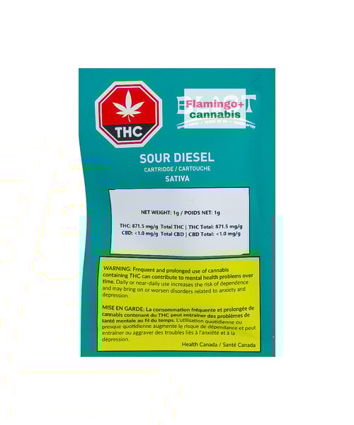 Blast Sour Diesel Sativa Cartridge 1G