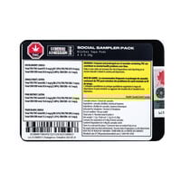 General Admissions Social Sampler Pax Pod Pack 4X0.28G