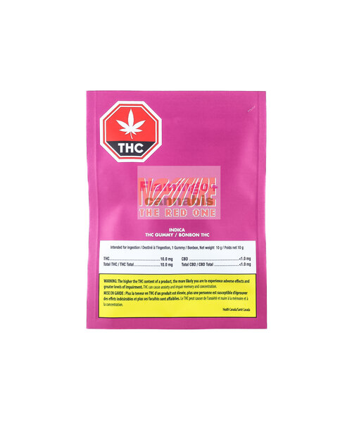 No Future The Red One THC Indica Gummie 1X10MG