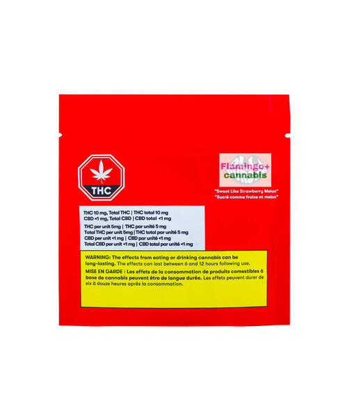 OLLI Burst Sweet Like Strawberry Melon Hybrid THC Gummies