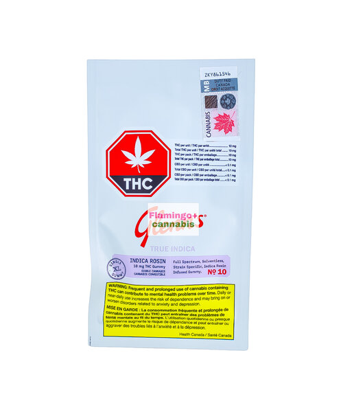 Glenns No.10 Strawberry Watermelon Rosin Gummies 1x10mg