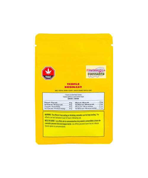 Nugz Munchies Terple Rosinaut Hash Gummy 1X10MG