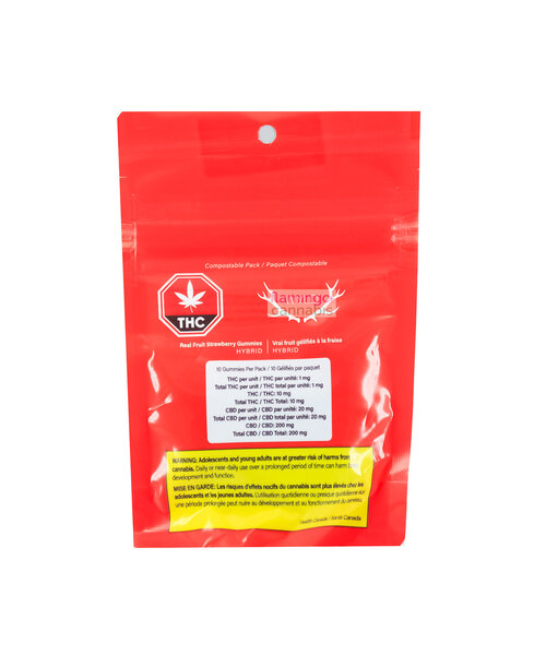 WYLD Strawberry CBD Gummies 10 Pack