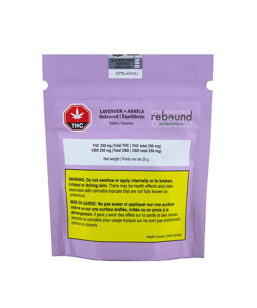 Rebound By Stewart Farms Lavender and Arnica 1:1 balm