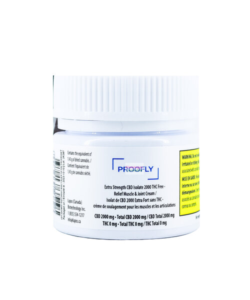 Proofly Extra Strength CBD 2000MG Cream