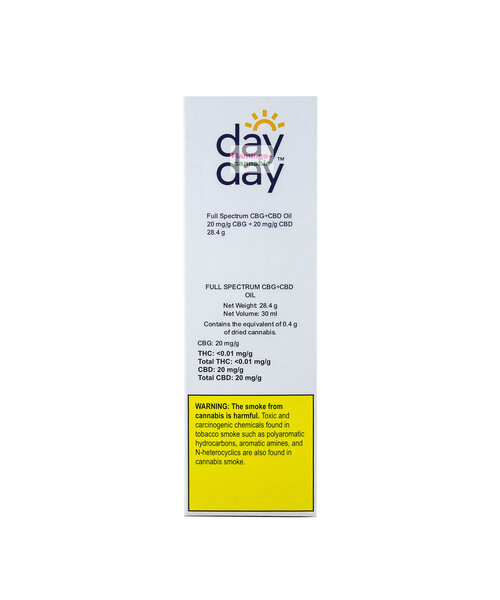 DayDay Full Spectrum CBG + CBD Oil