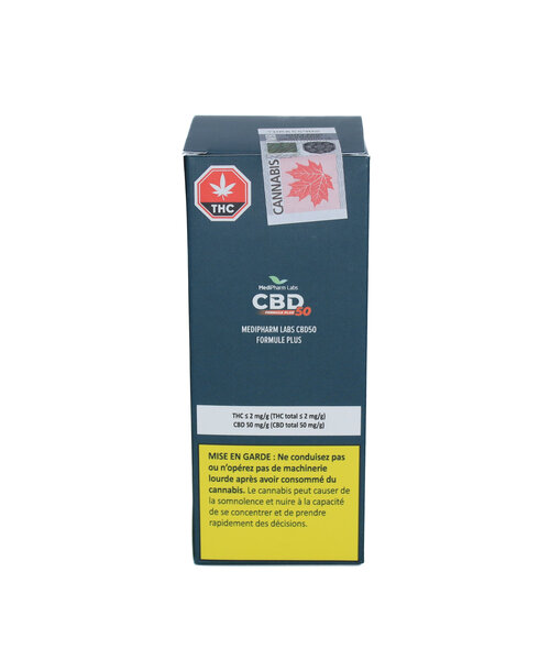 Medipharm labs CBD 1:50 Plus Formula Infused Oil 30ml