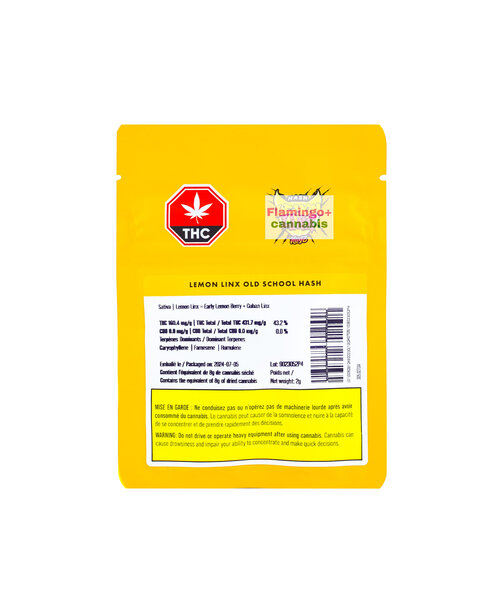 Nugz Lemon Linx Old School Sativa Hash 2G
