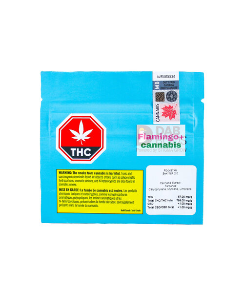 Dab Bods Rockstar 2.0 Hybrid  Shatter 1G