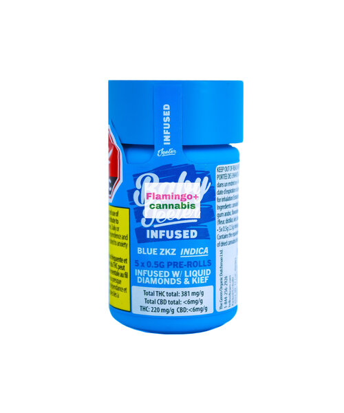 Baby Jeeter Blue ZKZ Infused Indica Pre-Rolls 5X0.5G