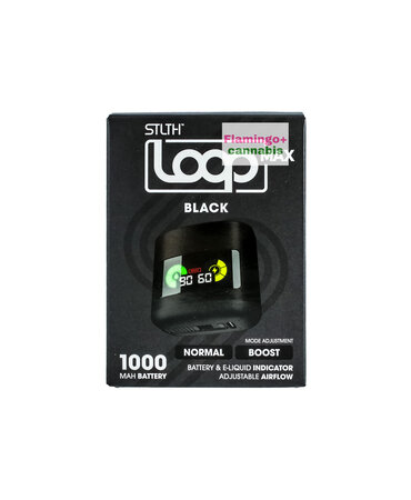STLTH STLTH LOOP MAX Battery 1000mAh Black STLTH STLTH LOOP MAX Battery 1000mAh Black