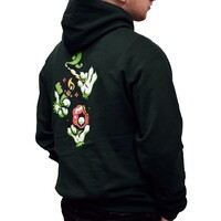 Champion x Flamingo+ Hoodie  "Stoner Paws"