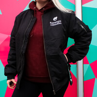 Flamingo+ Bomber Jacket Black