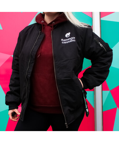 Flamingo+ Bomber Jacket Black
