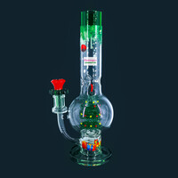 Christmas Cheer 11.75" Frosty Forest Bubble Beaker