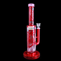 Milky Way Glass 13" Hypnosphere Straight Tube w/ Pirelli Perc