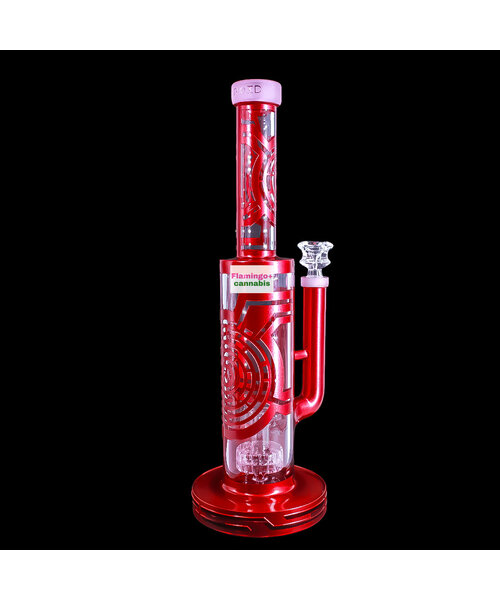 Milky Way Glass 13" Hypnosphere Straight Tube w/ Pirelli Perc