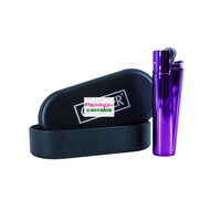 Clipper Metal Refillable Lighter Purple