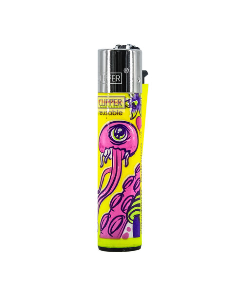 Clipper Refillable Lighter Psycho Animals Design