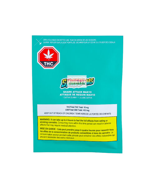Shred'Ems Shark Attack Sativa MAX10 Gummy 1X10MG