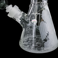 Milky Way Glass 18" Thugz Mansion Beaker Bong Smoke