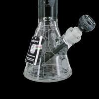 Milky Way Glass 18" Thugz Mansion Beaker Bong Smoke