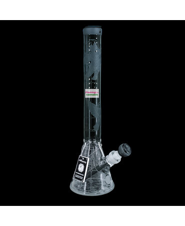 Milky Way Glass Milky Way Glass 18" Thugz Mansion Beaker Bong Smoke