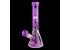 Milky Way Glass Milky Way Glass 11" Blood Feud Beaker Bong w/Collins Perc Purple