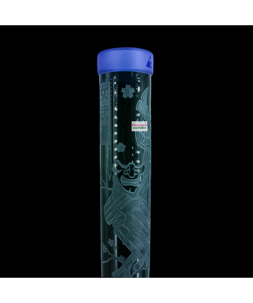 Milky Way Glass 16" Femme Samurai Beaker Bong Teal