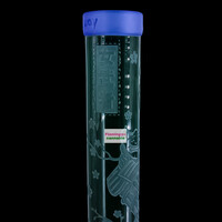 Milky Way Glass 16" Femme Samurai Beaker Bong Teal
