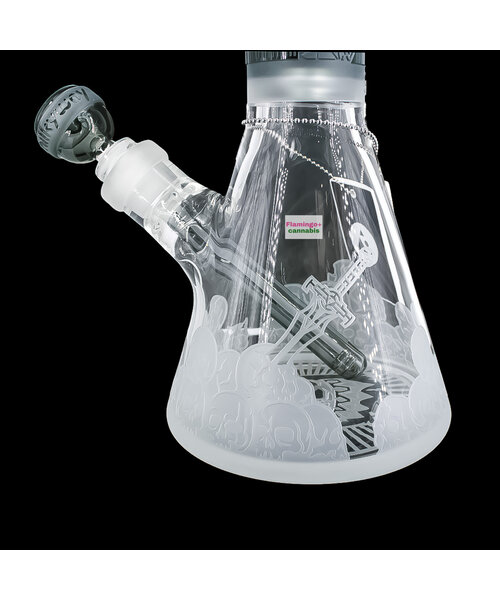 Milky Way Glass 15" Skull Emperor: Legacy Beaker Bong