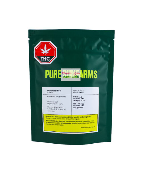 Pure Sun Farms Back Cross Mints Hybrid Flower 7G