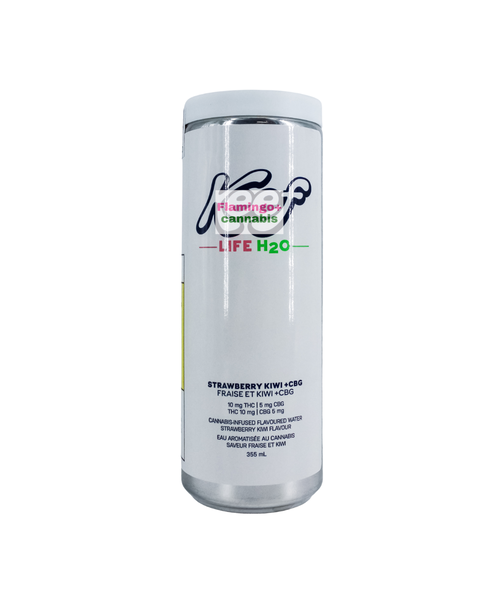 Keef Life H20 Strawberry Kiwi CBG Soft Drink