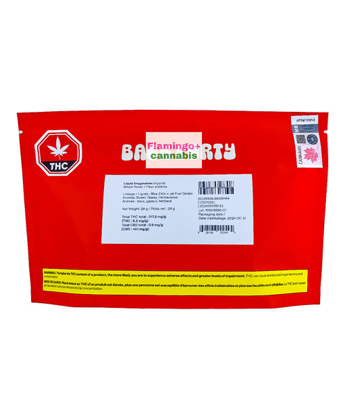 Back Forty Liquid Imagination Hybrid Flower 28G