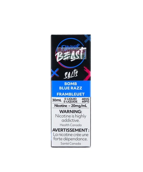 Flavour Beast Salts Bomb Blue Razz 30mL 20mg MB