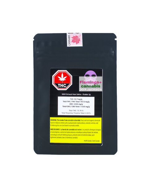 Dom Jackson Exhaust Haze Sativa Shatter 1G