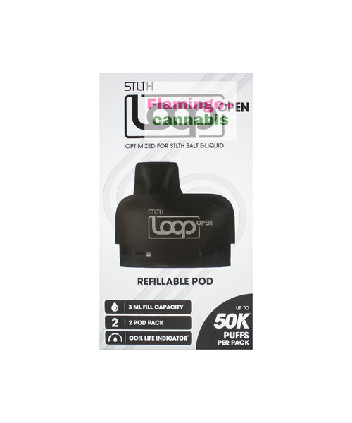 STLTH LOOP2/3 REFILLABLE POD 3mL