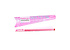 RAW Elements 1 1/4" Pink Cones [6 Pack]