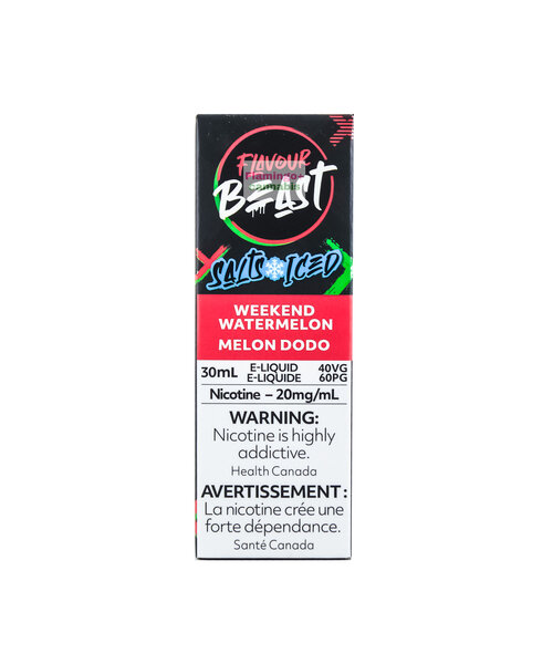 Flavour Beast Salts Weekend Watermelon 30mL 20mg MB
