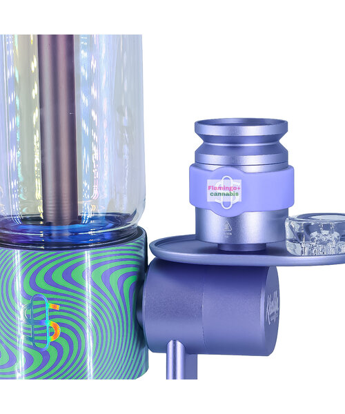 Stündenglass x Khalifa Glass Gravity Bong V2 Violet Sky/Mints