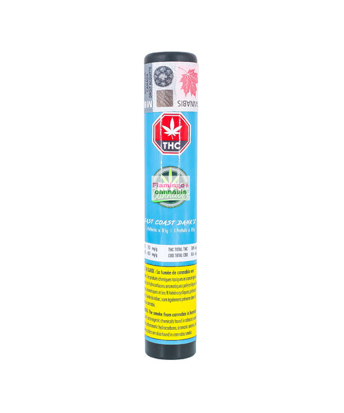 MTL Cannabis East Coast Dankz Craft Indica Pre-Rolls 3X0.5G