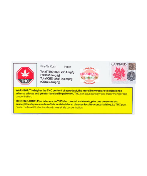 Back Forty Pine Tar Kush Indica  Cig-Style Pre-Rolls 10X0.35G