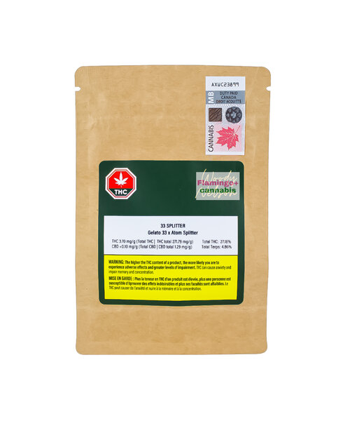Woody Nelson 33 Splitter Craft Indica Flower 3.5G