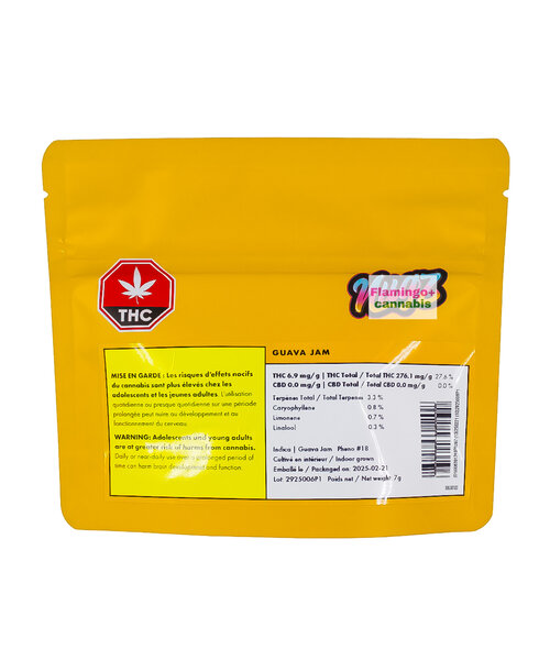 NUGZ Guava Jam Indica Flower 7G