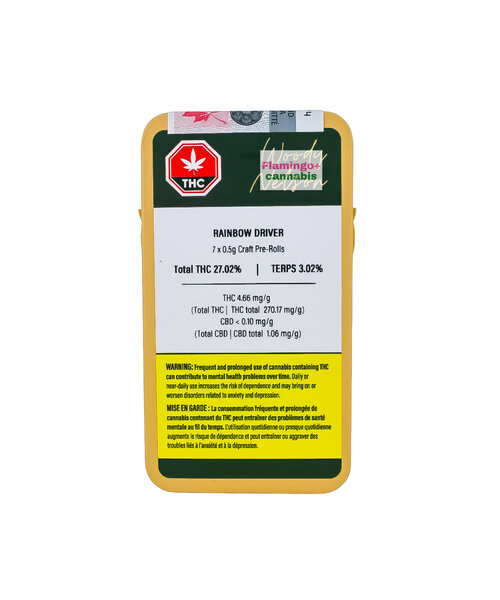 Woody Nelson Rainbow Driver Craft Sativa Pre-Rolls 7X0.5G