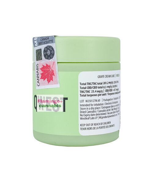 Qwest Grape Cream Cake Indica Flower 3.5G