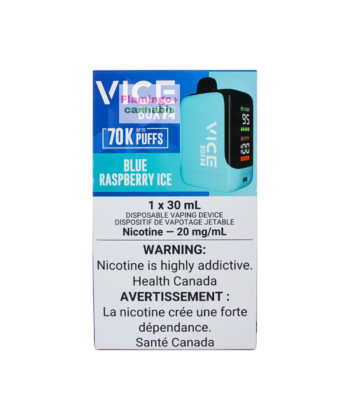 Vice Box 2 Rechargeable Disposable 20mg 70k Puff MB Blue Raspberry Ice