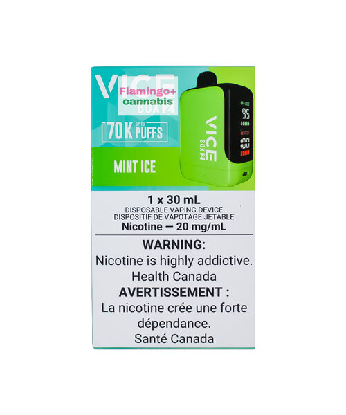 Vice Box 2 Rechargeable Disposable 20mg 70k Puff MB Mint Ice