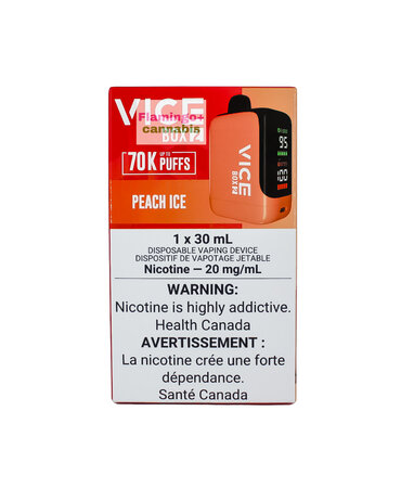 VICE Vice Box 2 Rechargeable Disposable 20mg 70k Puff MB Peach Ice VICE Vice Box 2 Rechargeable Disposable 20mg 70k Puff MB Peach Ice