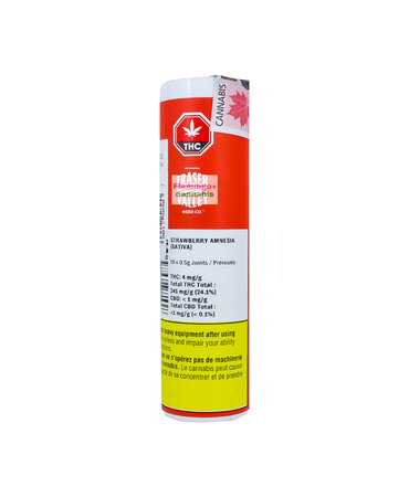 Fraser Valley The Original Fraser Valley Strawberry Amnesia Sativa Pre-Rolls 10X0.5G